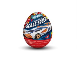 Hot Wheels milk chocolate eggs 20g