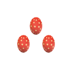 Easter Eggs Filled with Milk Cream & Praline 1kg Polka Dot Red