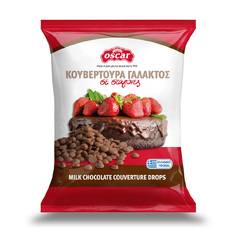 Milk chocolate couverture drops 100g