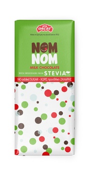 ΝΟΜ ΝΟΜ Milk Chocolate with Stevia